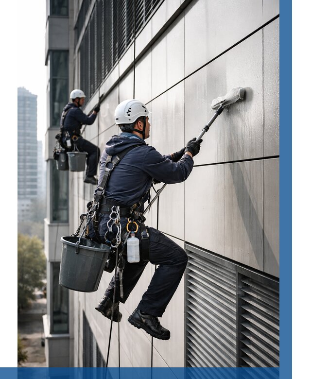 Мойка вентилируемого фасада в Касимах от 272 р. | ВЫСОТНИК-Ксм