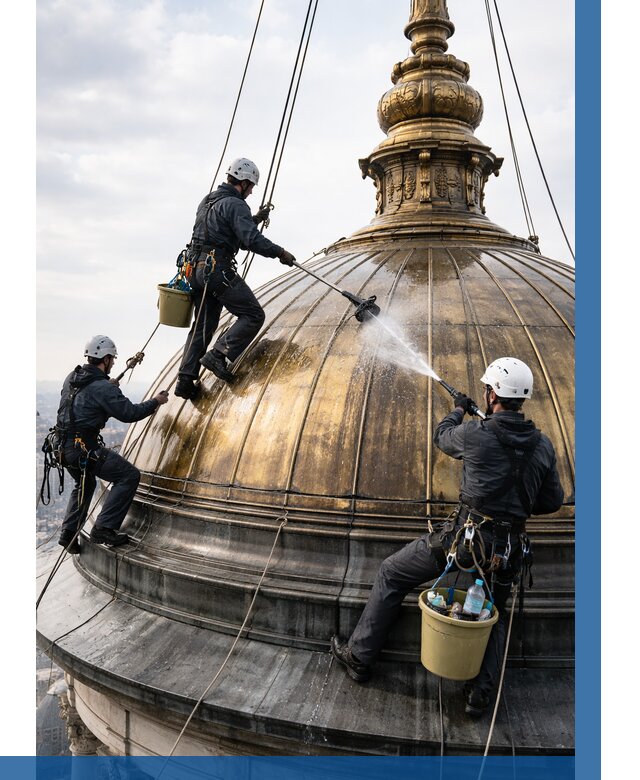 Мойка куполов и шпилей в Касимах от 8699 р. - заказать | ВЫСОТНИК-Ксм