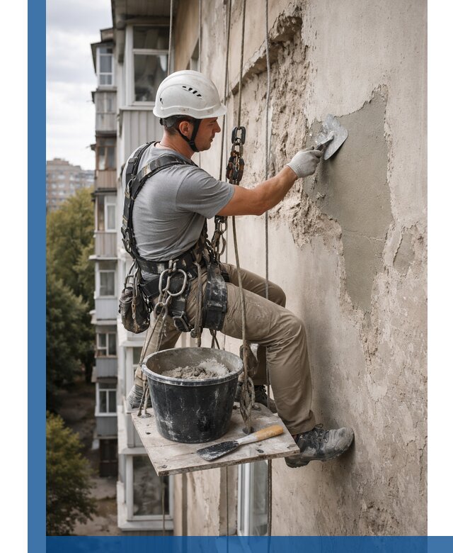 Восстановление фасадной штукатурки в Касимах с гарантией качества