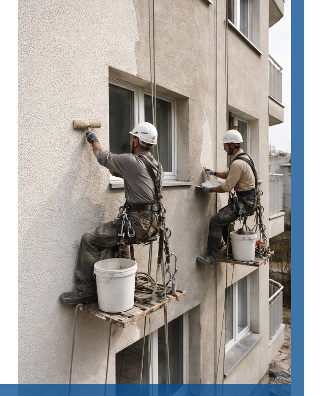 Нанесение короеда на фасад в Касимах от 489 р. | ВЫСОТНИК-Ксм