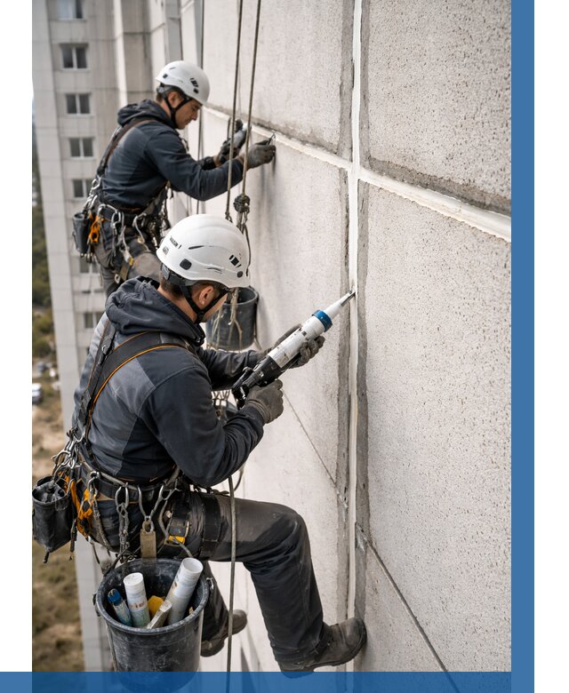 Герметизация межпанельных швов в Касимах от 761 р. | ВЫСОТНИК-Ксм