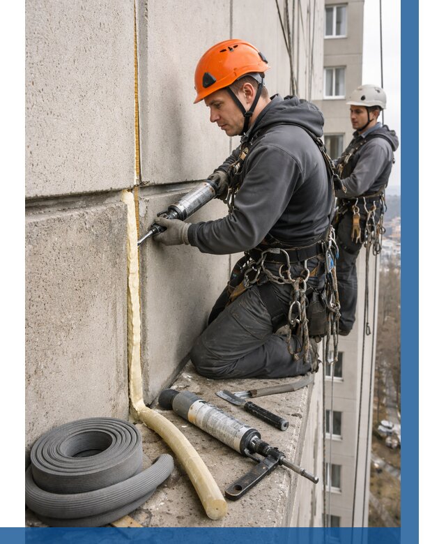 Теплый шов межпанельные швы в Касимах от 761 р. | ВЫСОТНИК-Ксм