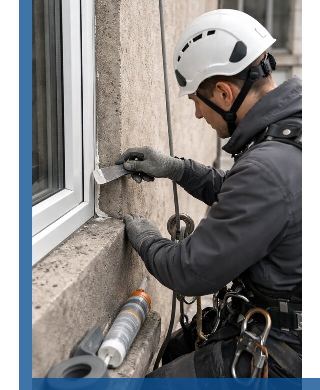 Герметизация монтажных швов окон в Касимах с гарантией качества