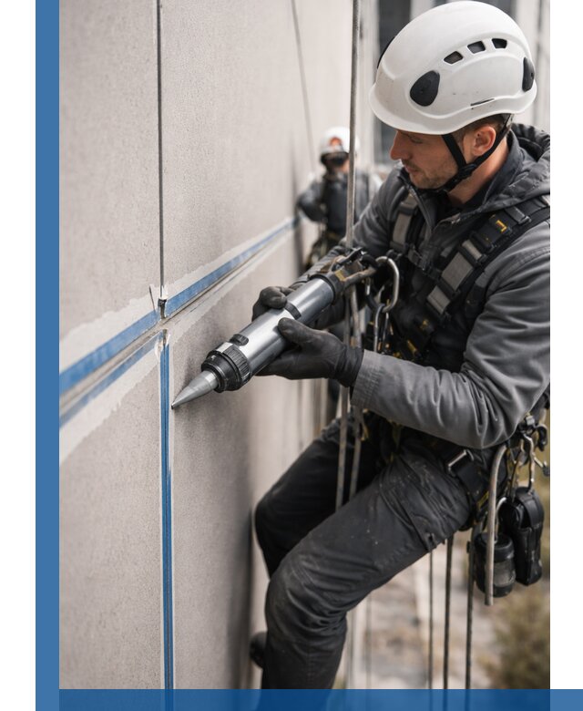 Герметизация стыков фасадных панелей в Касимах качественно и быстро