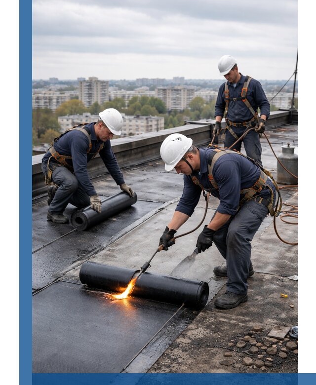 Ремонт наплавляемой кровли в Касимах качественно и надежно