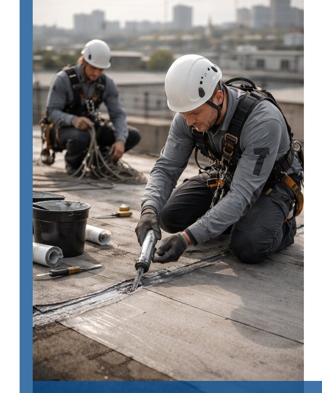 Аварийное и капитальное устранение протечек кровли в Касимах