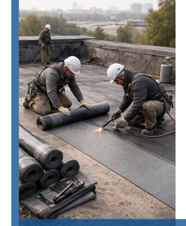 Монтаж мягкой кровли в Касимах профессионально и надежно