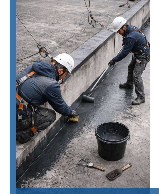 Гидроизоляция кровли жидкой резиной профессионально в Касимах