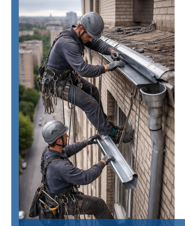 Ремонт водосточных желобов в Касимах, быстро и качественно