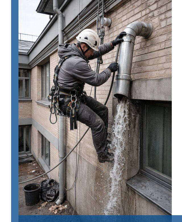 Профессиональная прочистка водосточных труб в Касимах с гарантией