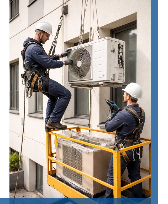 Демонтаж внешнего блока кондиционера в Касимах от 3806 р. | ВЫСОТНИК-Ксм