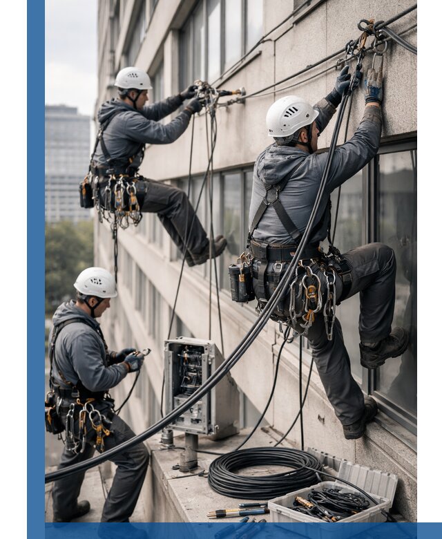 Прокладка оптоволоконного кабеля в Касимах под ключ с тестированием