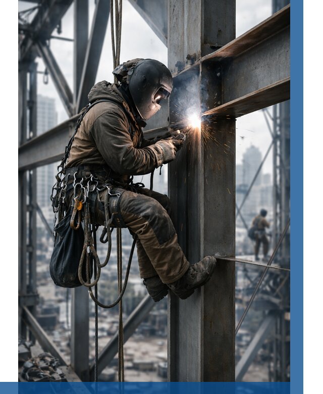 Высотные сварочные работы в Касимах от 3806 р. | ВЫСОТНИК-Ксм