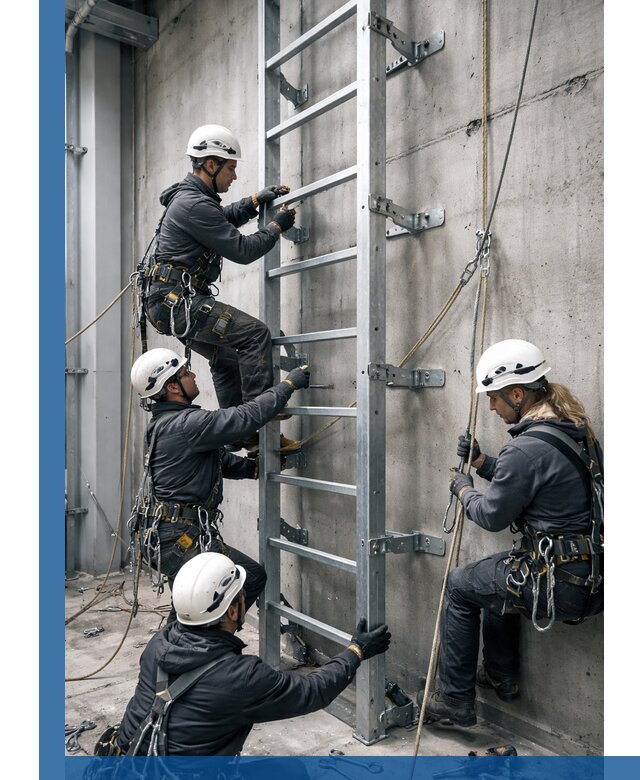 Монтаж металлических лестниц в Касимах под ключ со гарантией