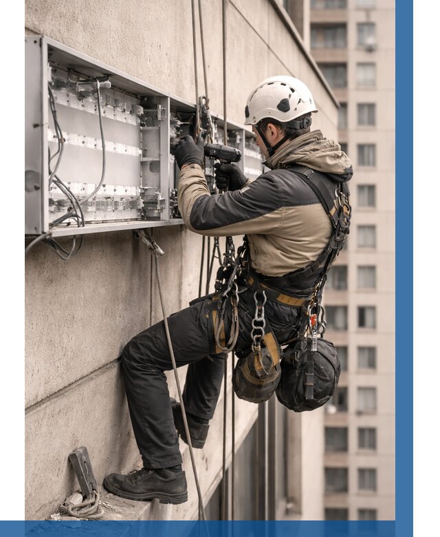 Ремонт вывески на высоте в Касимах от 4893 р. | ВЫСОТНИК-Ксм