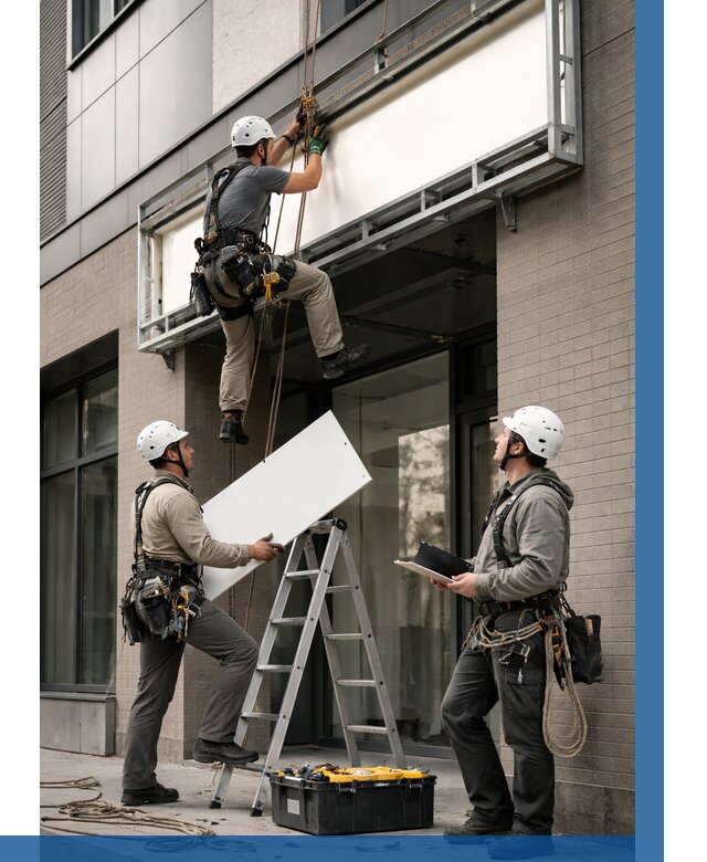 Монтаж светового короба в Касимах от 7068 р. | ВЫСОТНИК-Ксм