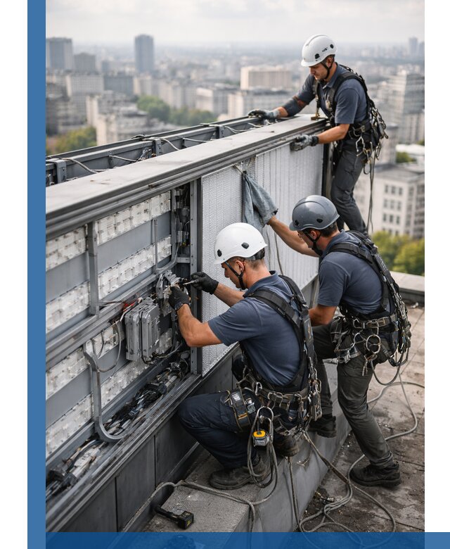 Профессиональное обслуживание крышной рекламы в Касимах под ключ