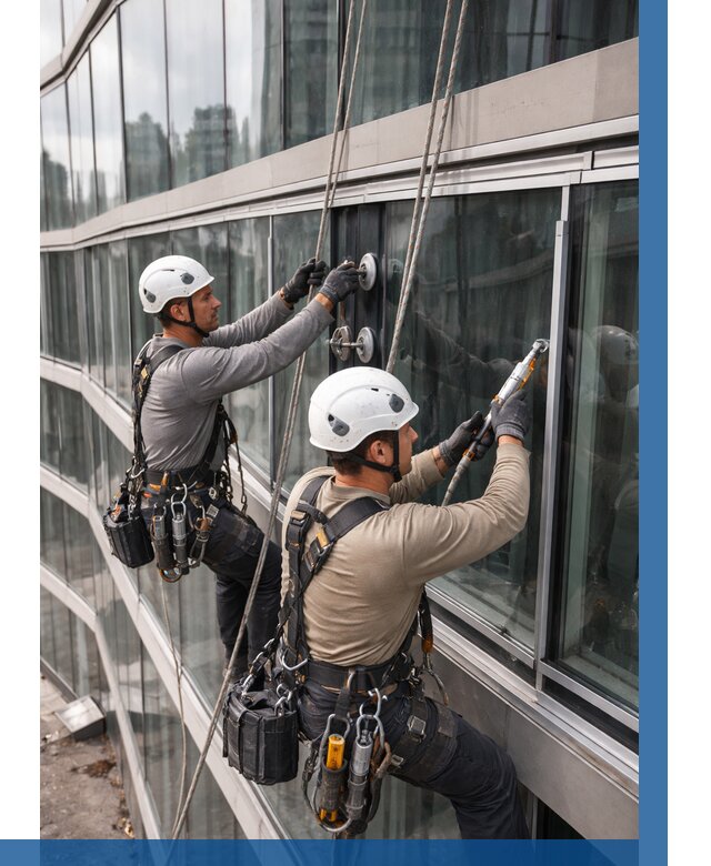 Радиусное остекление фасада в Касимах от 13049 р. | ВЫСОТНИК-Ксм