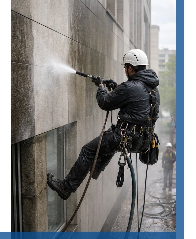 Гидроструйная очистка поверхностей в Касимах от 924 р. | ВЫСОТНИК-Ксм