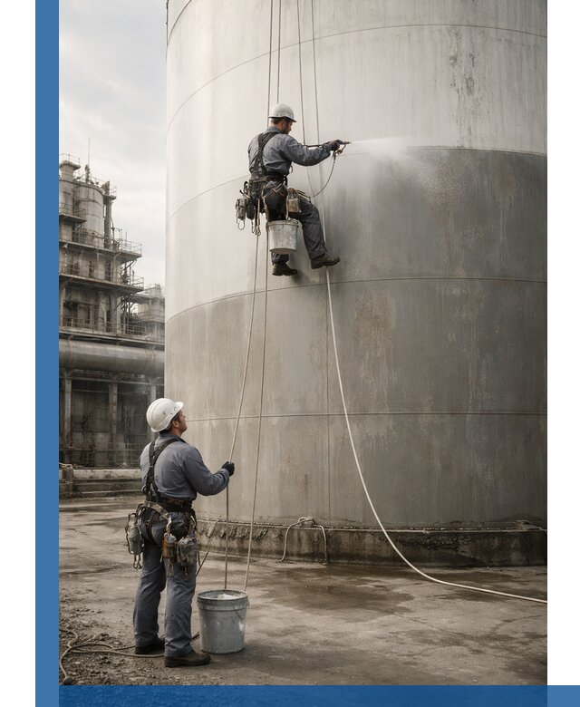 Покраска стальных резервуаров и емкостей в Касимах профессионально