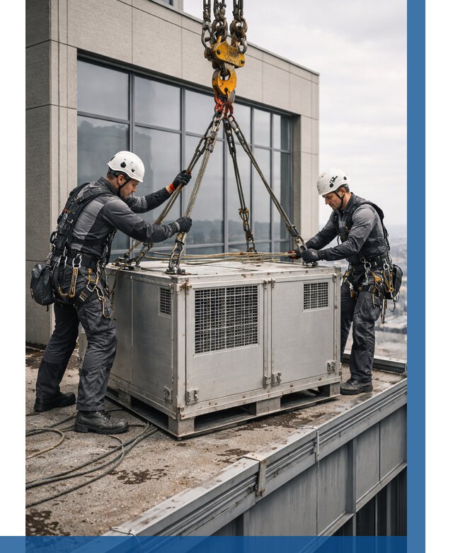 Такелажные работы на высоте в Касимах от 8699 р. | ВЫСОТНИК-Ксм