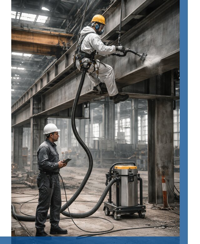 Обеспыливание конструкций в цехе в Касимах от 4567 р. | ВЫСОТНИК-Ксм