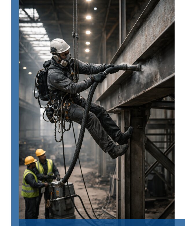 Обеспыливание конструкций в цехах промышленного производства в Касимах