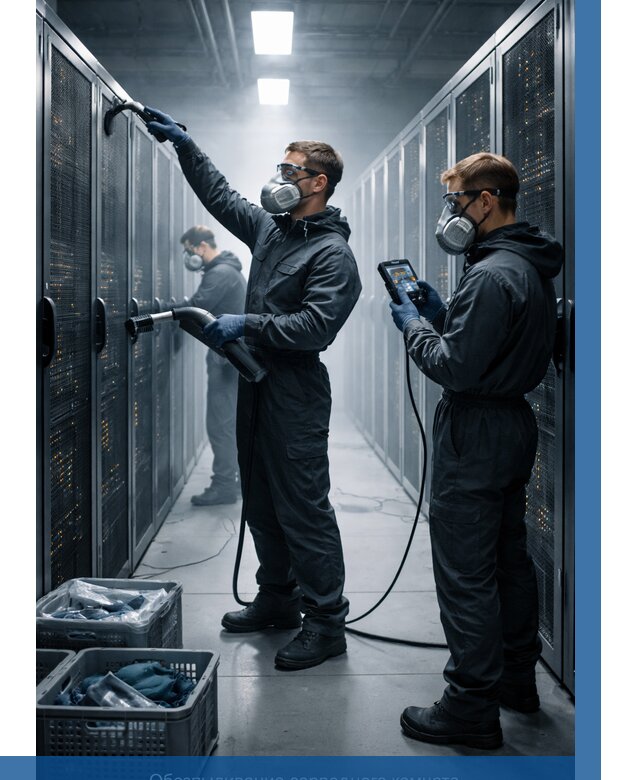 Обеспыливание серверной комнаты в Касимах от 4893 р. | ВЫСОТНИК-Ксм