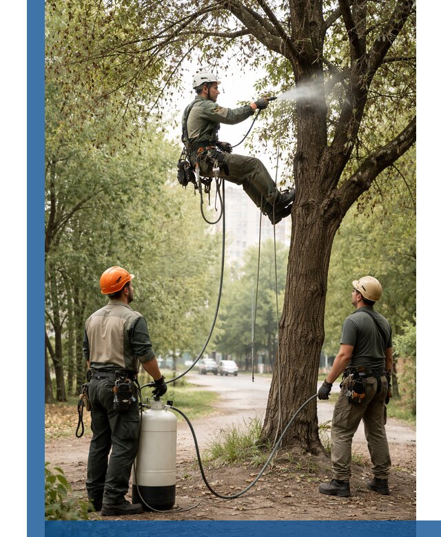 Обработка деревьев от вредителей в Касимах профессиональная защита